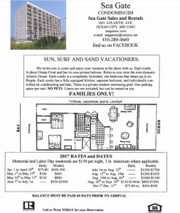 Sea Gate Condominium Flyer